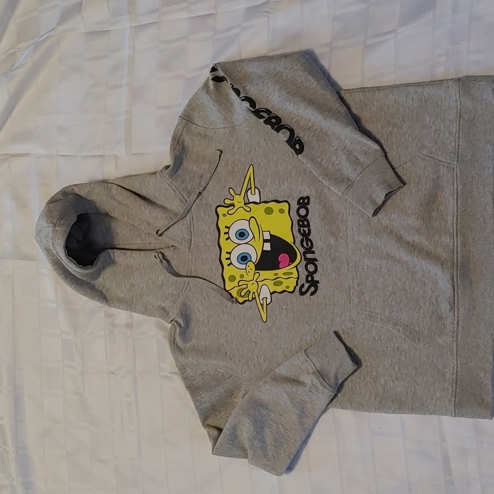 Adult SpongeBob SquarePants Hoodie. Size Medium